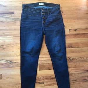 Madewell High Waisted Skinny Jeans